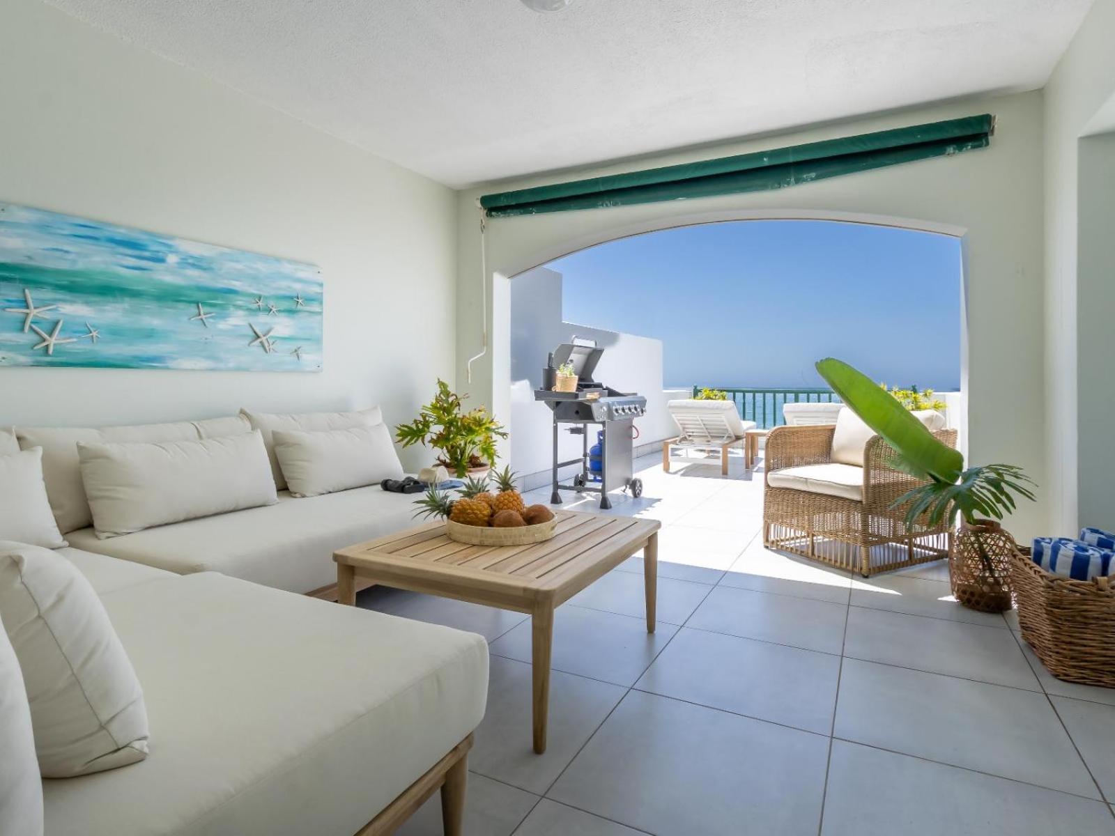 Skiathos At Beachfront Apartments In Shakas Rock باليتو الغرفة الصورة